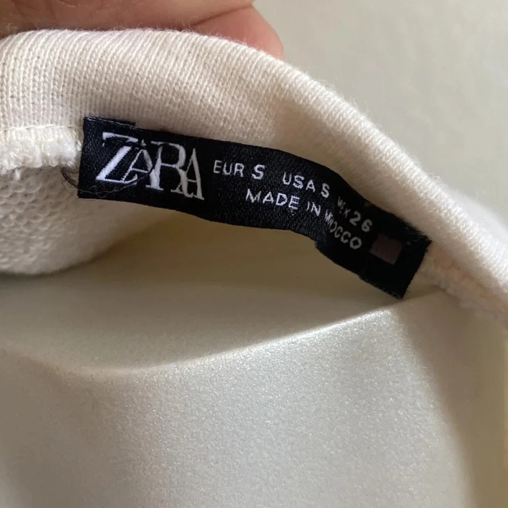Zara Women's multi Sweatshirt Size Small - Picture 3 of 8